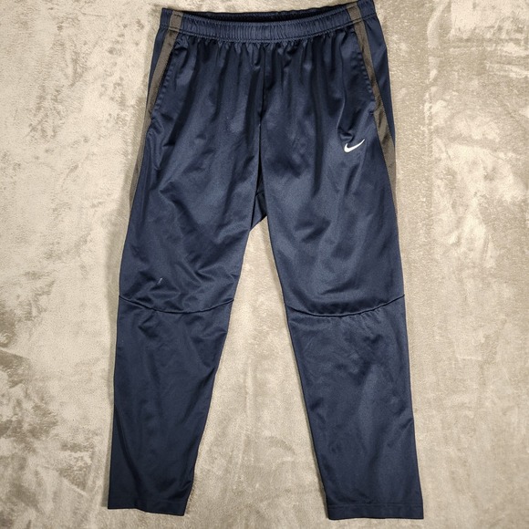 Nike Track Pants Men's Size 3XL Navy Blue Athletic Polyester